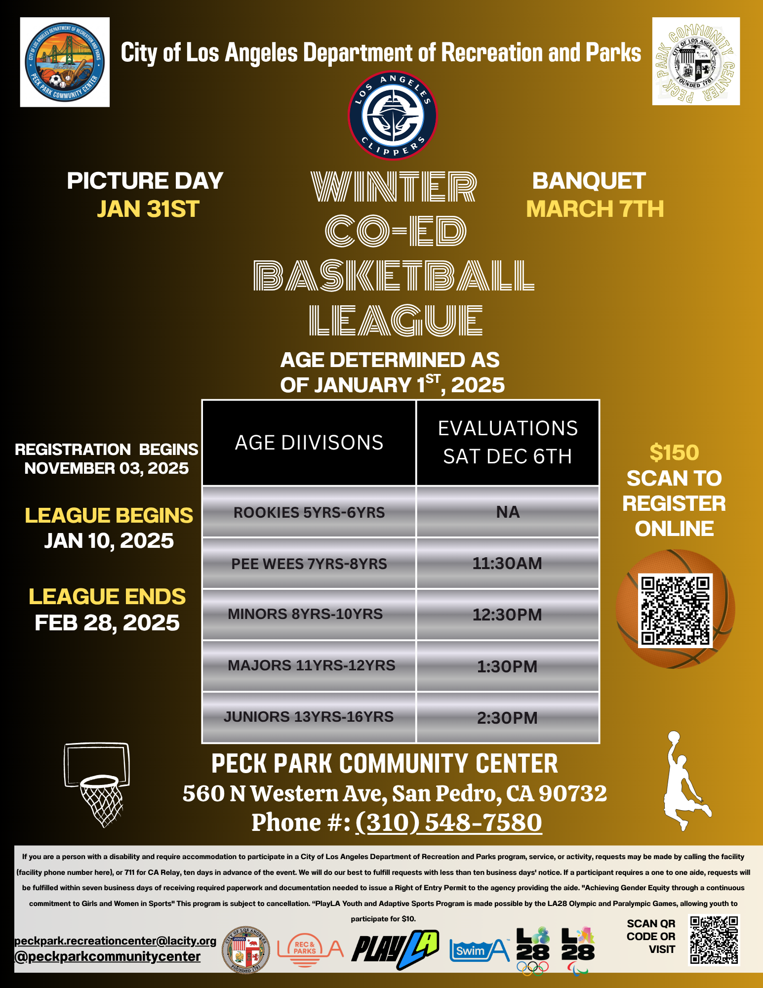 2026 Winter Co-Ed Basketball